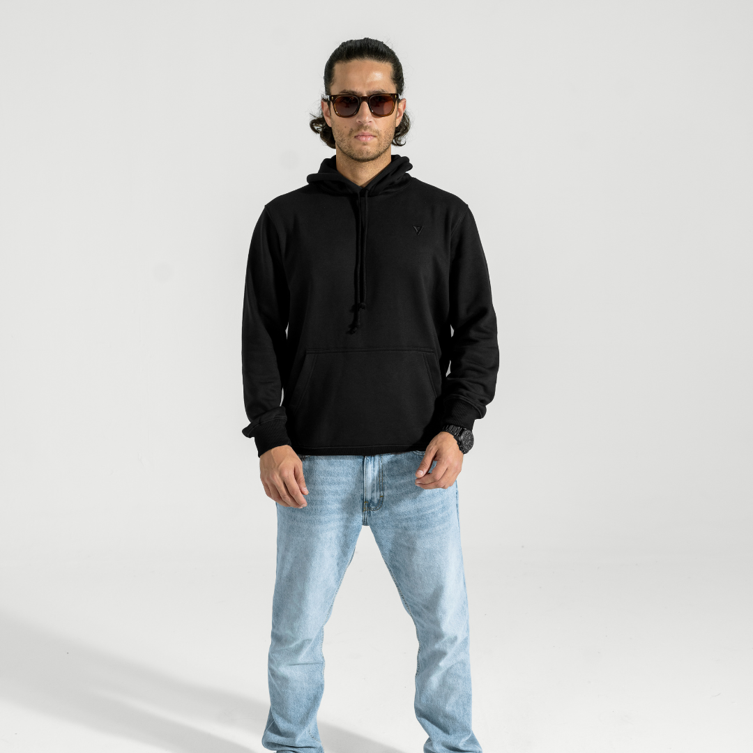 Midnight Black Hoodie