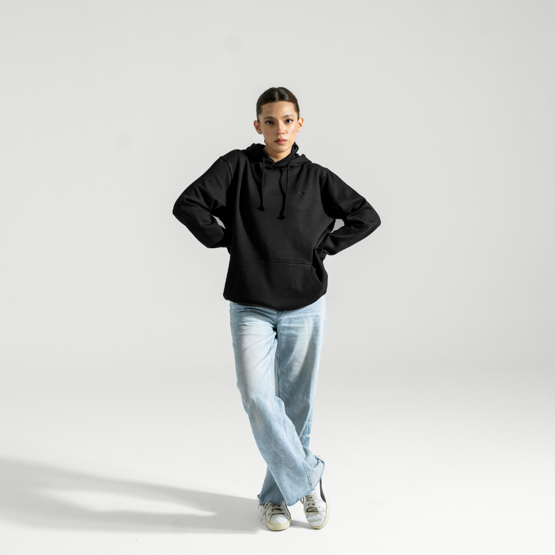 Midnight Black Hoodie